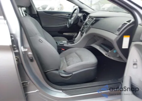 2015 Hyundai Sonata Hybrid z USA, uszkodzony, nr VIN KMHEC4A47FA121564